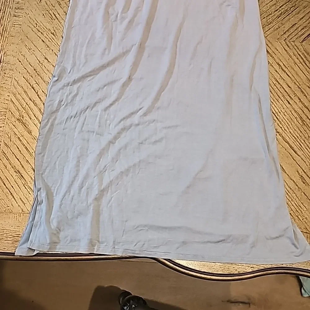 Pink purple ombre halter maxi dress girls size L NWT Bixby Lane